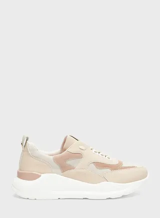 Lace Up Low Top Sneakers