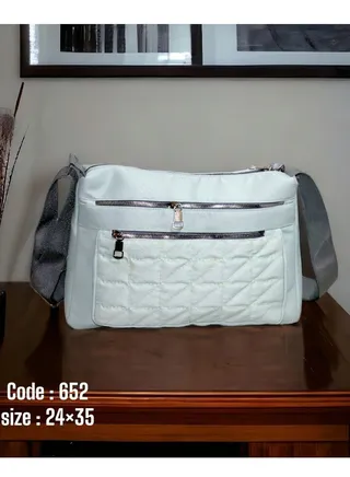 Girls Shoulder Bag Capitonid Design Big Size 