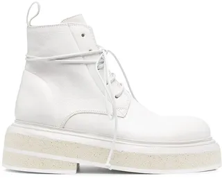 Lace-Up Leather Boots