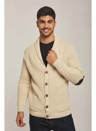 Fancy Shawl Collar Cardigan 
