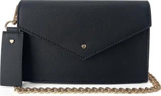 Johnny Loves Rosie - Black Ever Envelope Crossbody Bag