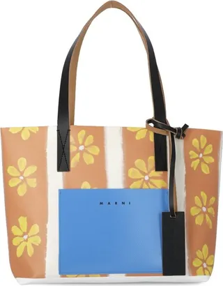 Marni Daisy Lane Printed Shopping Bag