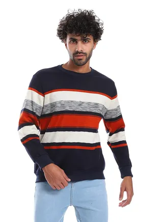 Mens Sweat Shirt With Round Neck 