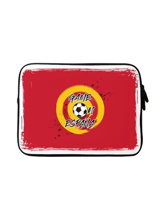 Game On Spain Designer Sleeve With Strap For Apple MacBook Multicolour 