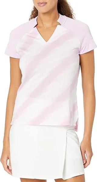 adidas Golf Heat.Rdy Polo (Bliss Lilac) Women's Clothing