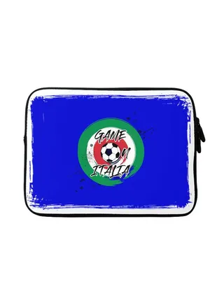Game On Italy Designer Sleeve With Strap For Apple MacBook Multicolour 