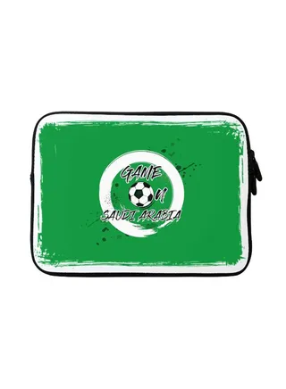 Game On Saudi Arabia Designer Sleeve With Strap For Apple MacBook Multicolour 