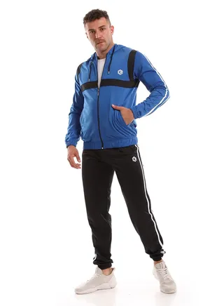 Hoodie With Pants Training Suit -multicolor 
