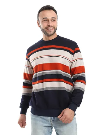 Mens Sweat Shirt With Round Neck 