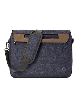 Renew Slim Briefcase Navy Blue 