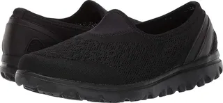 Propet TravelActiv Slip-On (All Black) Women's Slip on Shoes