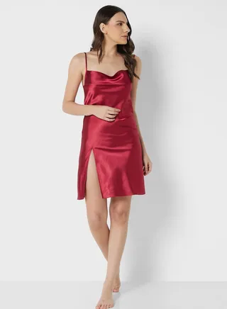 Satin Slip Dress