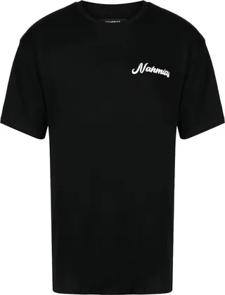 Invitation logo-print cotton T-shirt