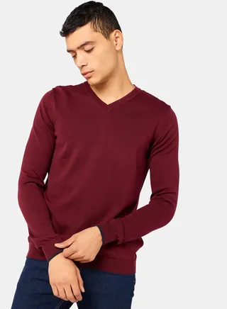 Contrast Stripe Pullover 