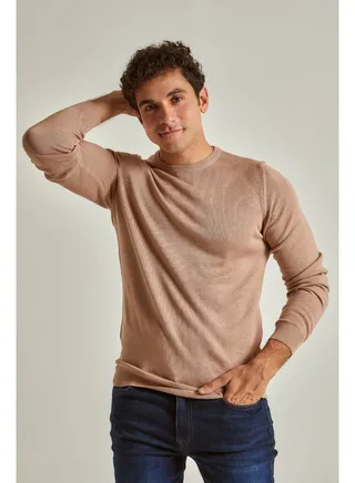 Fancy Crew Neck Pullover 