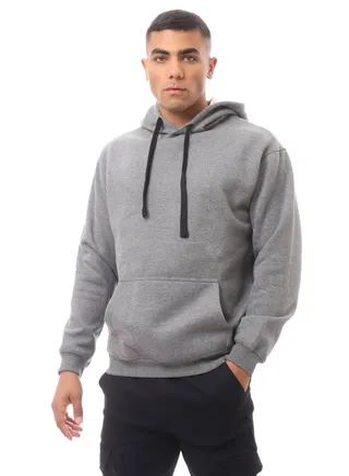 Slip On Heather Dark Grey Comfy Hoodie 