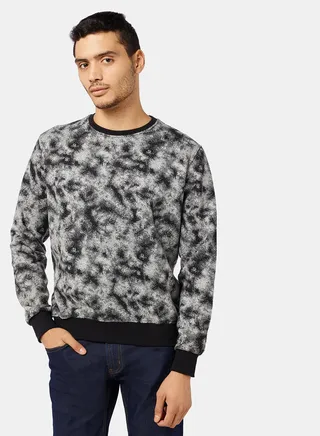 Printed Crew Sweatshirt 