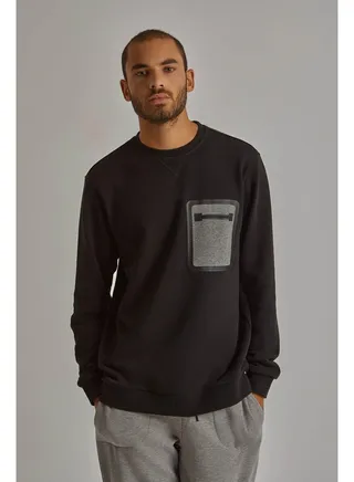 Dare - Sweatshirt With Pocket - Black 