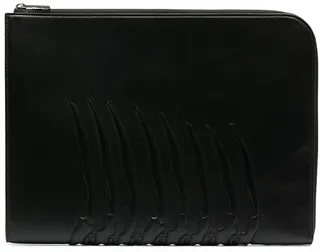 Oversized Leather Clutch Bag