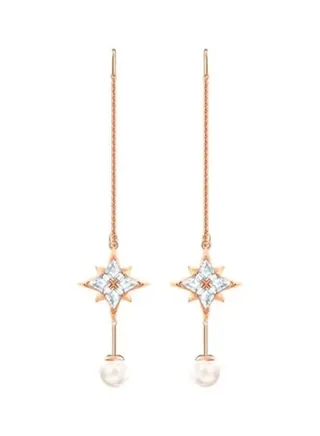 Generic Swarovski Pear Stud Drop Earrings 