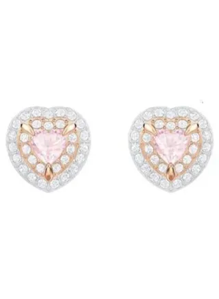 Generic Swarovski Romantic Heart Earrings 