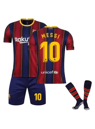 Barcelona Jersey Home And Away Messi Football kit Number 10 