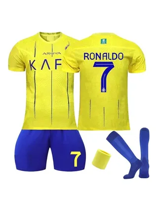 Soccer Jersey Kit for Adult/Kids No.7 Home Away Soccer Jerseys 