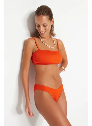Tile V Cut Normal Leg Bikini Bottom TBESS22BA0042 