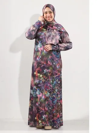 Isdal Dress For Women and Girls - Lycra 