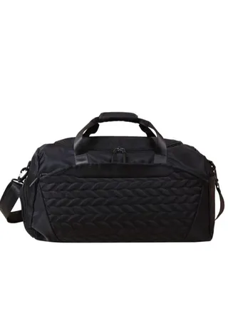 Waterproof travel bag with compartment - black 