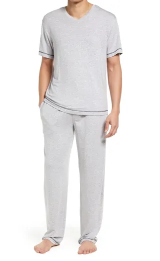 Jet Setter Stretch Knit Pajamas
