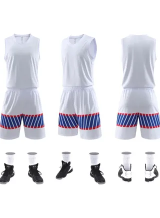 New Men's And Women's Basketball Uniform 