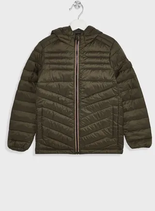 Youth Zippered Puffer Jacket 