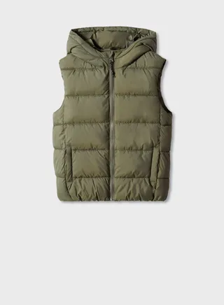 Kids Essential Puffer Vest Jacket 