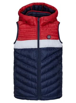 Youth Color Block Gilet 