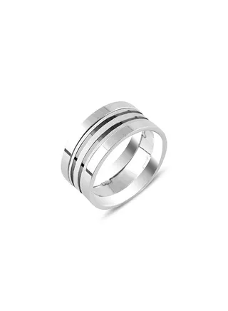 925 Silver Band Ring-High-Quality Jewelry in UAE Dubai 100% Precious Metal Gift for couples-EMNON126RI-R98811 