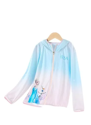 Disney Ice and Snow Gradient Color Sunscreen Jacket UPF50+ 