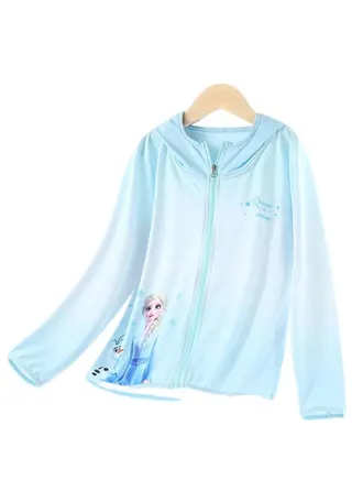 Disney Ice and Snow Gradient Color Sunscreen Jacket UPF50+ 