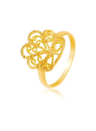 Explore Our Handcrafted 21K Gold Rings for a Timeless Addition to Your Jewelry Box 