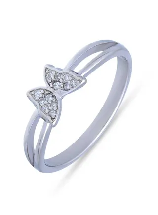 Sterling Silver 925 Butterfly Ring FKJRNSLU2067 