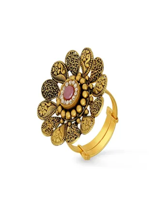 22 Carat 916 Purity Yellow Gold Ring RG3888305Y16 For Women 