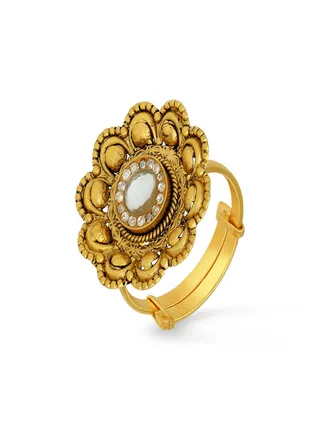 22 Carat 916 Purity Yellow Gold Ring RG3888209Y13 For Women 