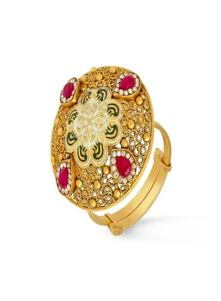 22 Carat 916 Purity Yellow Gold Ring RG3888941Y16 For Women 