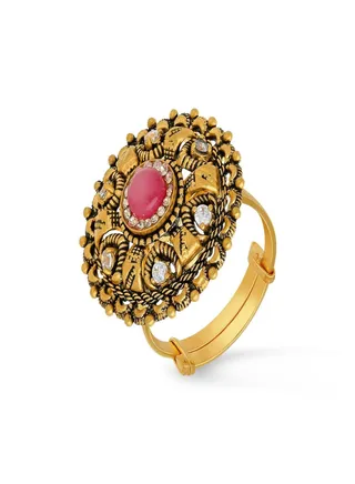 22 Carat 916 Purity Yellow Gold Ring RG3889010Y12 For Women 