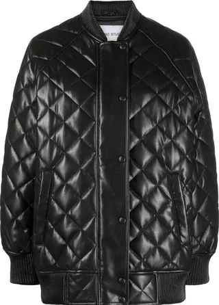 Estelle quilted bomber jacket