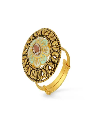 22 Carat 916 Purity Yellow Gold Ring RG3888095Y11 For Women 