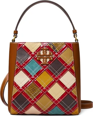 McGraw Patchwork Small Bucket Bag