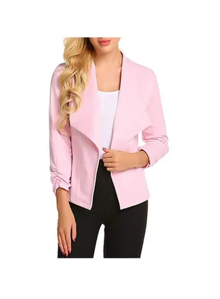 Long Sleeved Simple Thin Women's Small Suit 