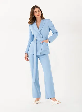 Celeste Two Piece Suit Set With pants 