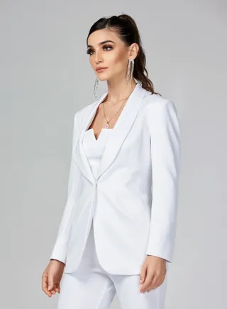 Luna Three Piece Suit Set With Pants and Tube Top 